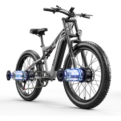 Shengmilo električno kolo S600, dvojni motor 2000W, odstranljiva baterija 48V 17.5Ah, (21213506) Cene
