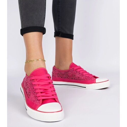 D/CEO marka niezdefiniowana Pink women's perforated sneakers Saha Cene