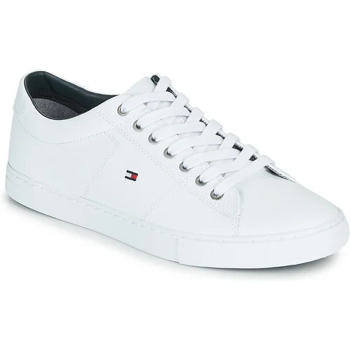 Tommy Hilfiger Nizke superge ESSENTIAL LEATHER SNEAKER Bela