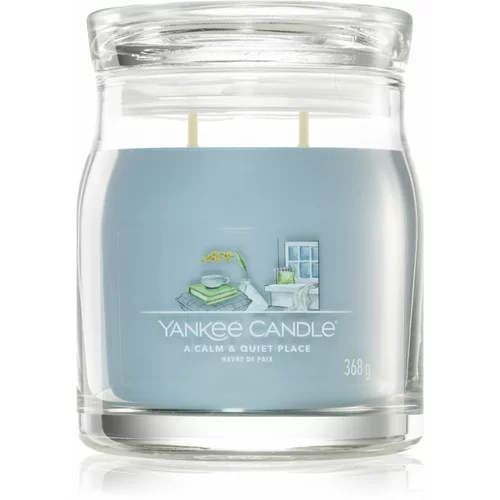 Yankee Candle A Calm & Quiet Place mirisna svijeća I. Signature 368 g