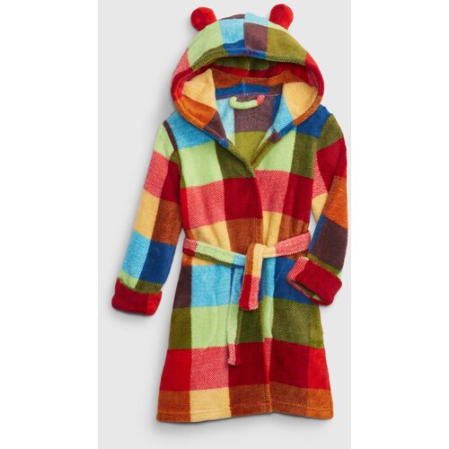 GAP Kids Checkered Bathrobe Boys