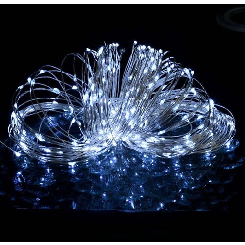 VidaXL led mikro traka s vilinskim svjetlima 40m 400 led hladna bijela Slike