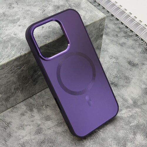  Maska COLOR METAL MagSafe za iPhone 16 Pro/ ljubičasta Cene
