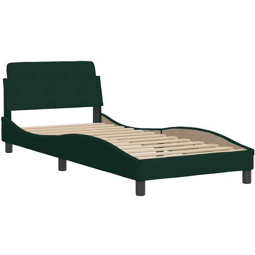  Krevet s madracem Dover tamnozeleni 90x200 cm bar&amp;scaron;unasti Slike