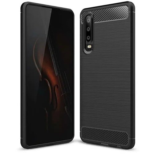 Carbon maska za HUAWEI P30 crna Cijene
