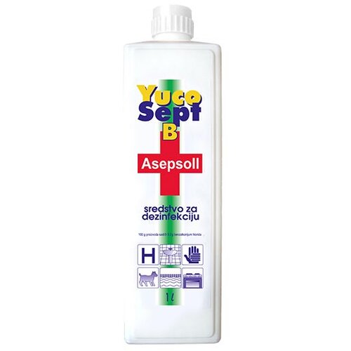 Yuco Sept Radni rastvor Asepsoll 0.2% 1l Slike