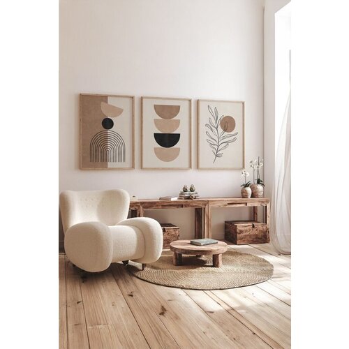 Wallity slika 3Dartsoho49, 3 dela, 33 x 48 cm Slike