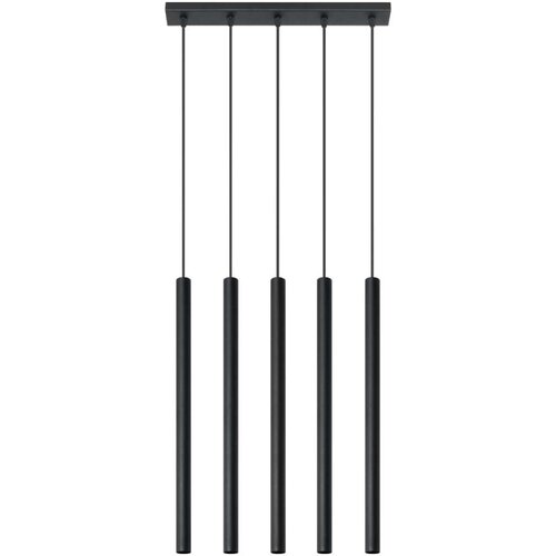  Sollux SL.0472 - Luster na sajli PASTELO 5 5xG9/8W/230V crna Cene