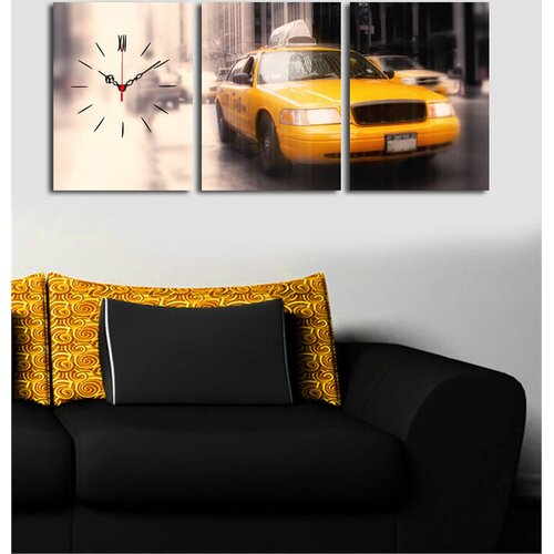 Wallity Zidni sat 3P3040CS-59, 96x40 cm, 3 dijela Cene