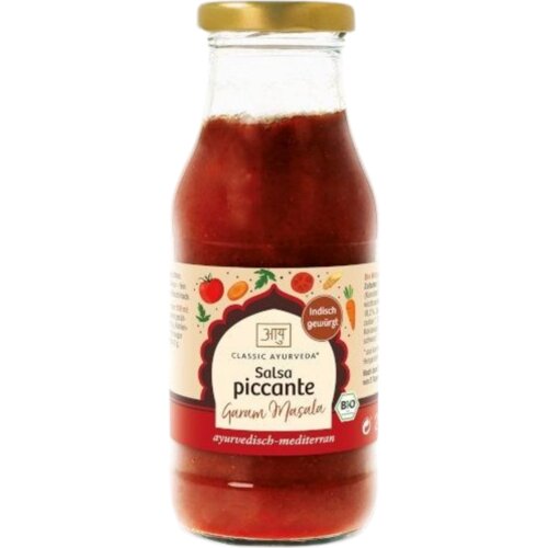 Classic Ayurveda Salsa Piccante Garam Masala, bio - 240 ml Cene