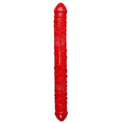  Dildo Flexible Double Dong, Dvostrani, 33.5cm, Crveni Slike