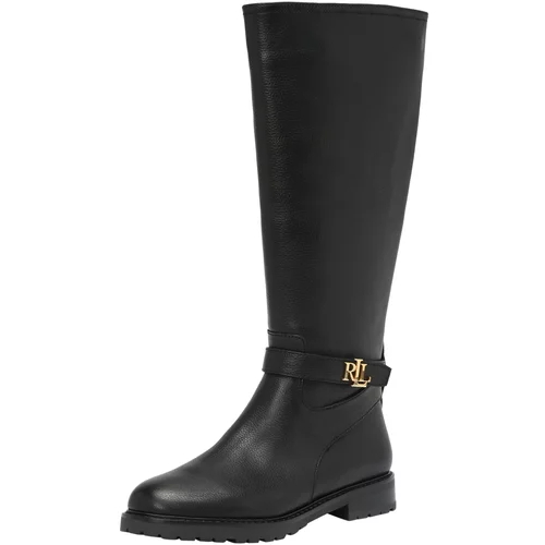 Polo Ralph Lauren HALLEE-BOOTS-TALL BOOT Crna