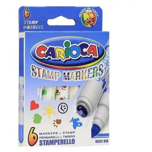 Carioca 6-delni komplet tiskalnih flomastrov - Cene