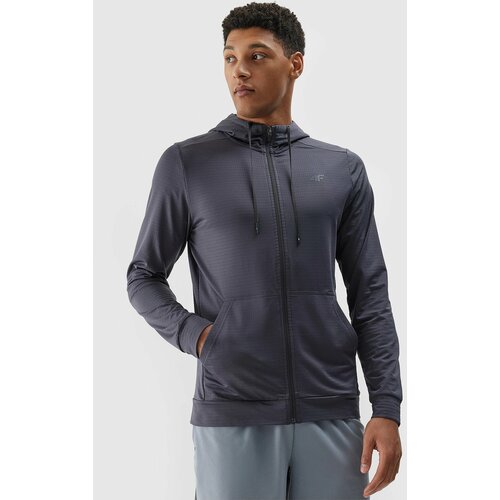 4f Men's Sports Sweatshirt - Grey Slike