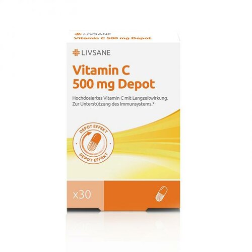 LIVSANE vitamin c 500mg depo tablete k30 Cene