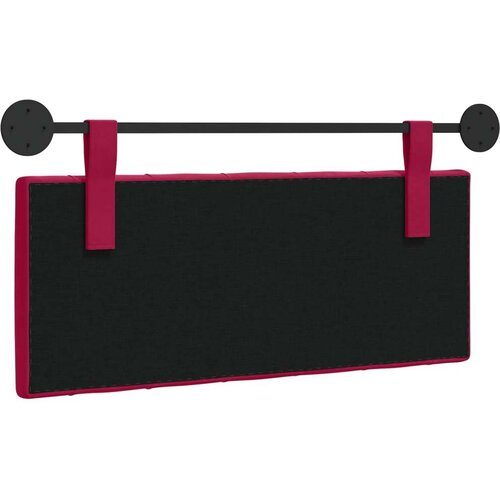  Držeće uzglavlje Zidne Vinska crvena 110 x 55 x 7 cm Bar&amp;scaron;un - boja crnog vina 100 cm bez LED Slike