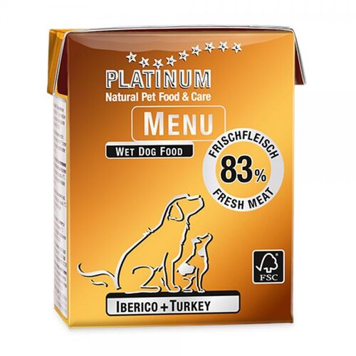 Platinum menu iberico-turkey 375g Cene
