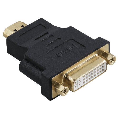 Hama adapter HDMI na DVI (m/ž) (Crni) - 34036 HDMI A DVI-D Dual link m/ž Adapter bez kabla Slike