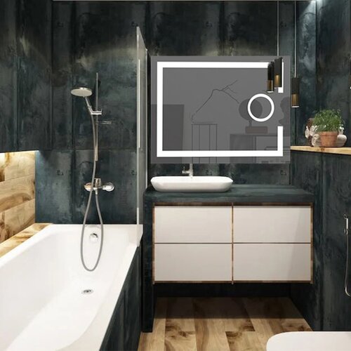 Linni ogledalo za kupatilo 055 led 60x80 Cene