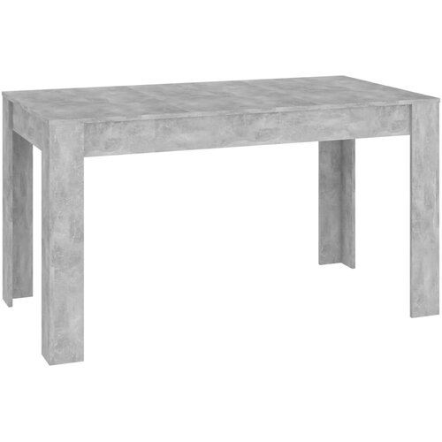 Maison Chic Blagovaonski stol siva boja betona 140x74,5x76 cm od iverice Cijene