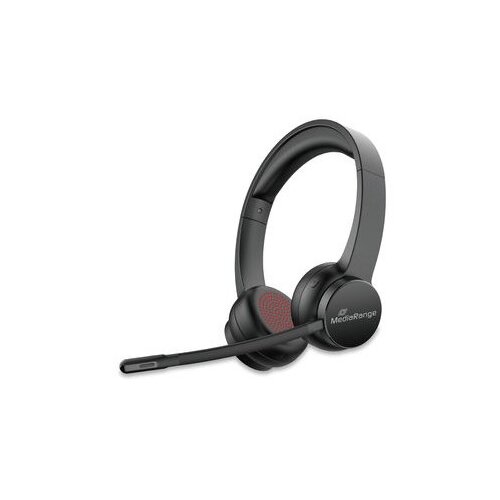  MediaRange MROS307 headphones /headset Wireless Head-band Calls /Music USB Type-C Bluetooth Black Cijene