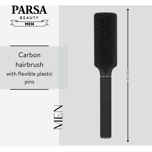 PARSA Beauty Men Styling Brush krtača za lase za mo&amp;scaron;ke 1 kos Slike