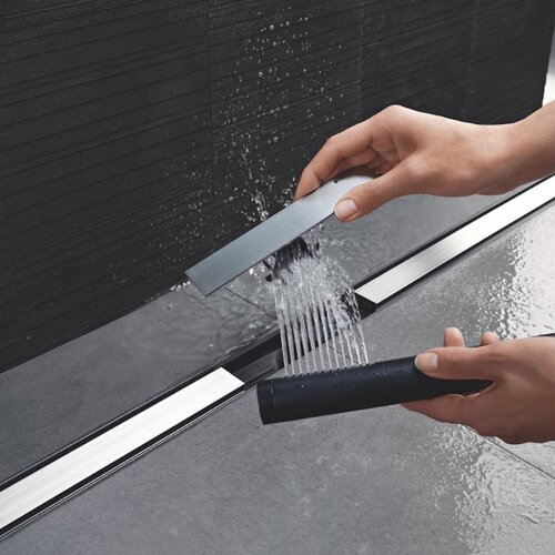 Geberit tu&amp;scaron; kanaleta CleanLine20, 30-90 cm, elektropolirano nerjavno jeklo, &amp;scaron;četkano nerjavno jeklo, 154.450.KS.1 Slike