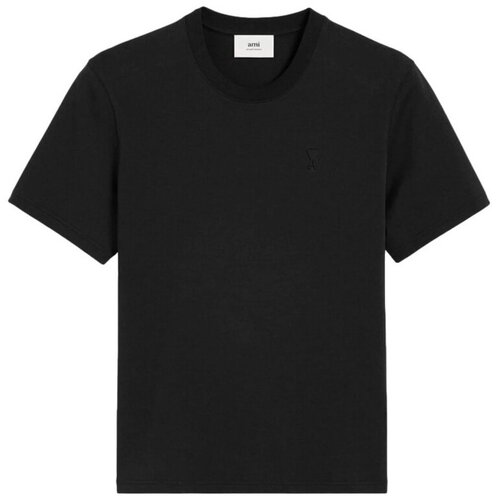 Ami Paris Majice s kratkimi rokavi T-SHIRT UTS027.726.001 BLACK Črna Cene