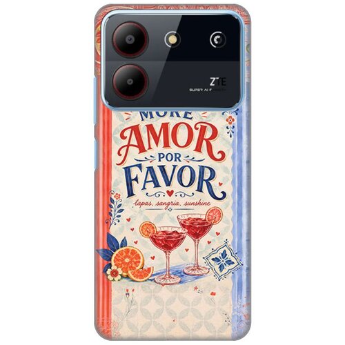  Maska za ZTE Blade A54 Summer in Spain Silikonska Print Skin Slike