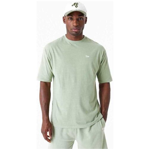 New Era Majice & Polo majice Ne washed os tee newera Zelena Cene