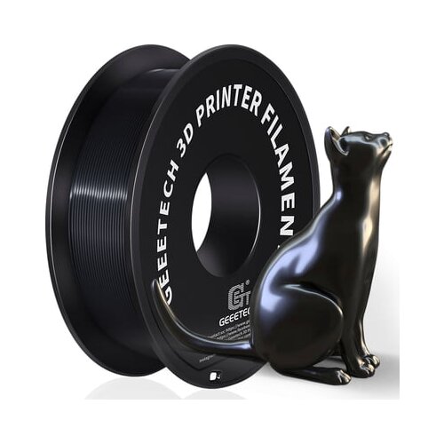 GEEETECH silk pla black Cene