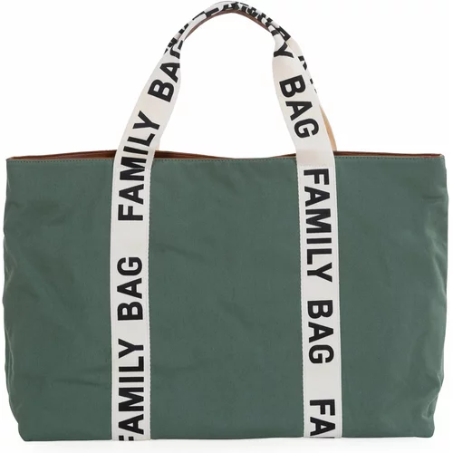 Childhome Family Bag Canvas Green potovalna torba 55 x 40 x 18 cm 1 kos