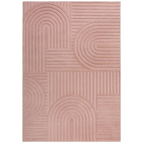 Flair Rugs Rožnata volnena preproga Flair Rugs Zen Garden, 120 x 170 cm Slike