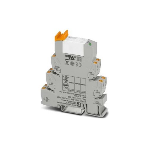Phoenix Contact relejni modul 1 St. PLC-RPT- 12DC/ 1IC/ACT Nazivni napon: 12 V/DC Prebacivanje struje (maks.): 6 A 1 zatvarač Cijene