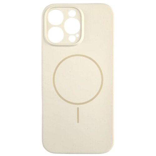 silikonska futrola magsafe lux iphone 16 pro bež Slike