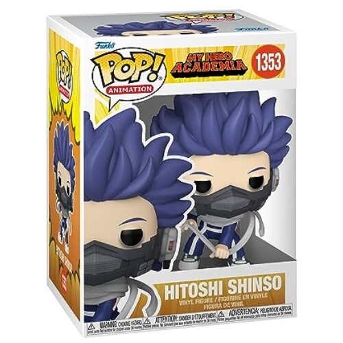 Funko pop! animacija: mha - hitoshi shinso - 1/6 kvote za različico redkih preganjanja - academia my hero - zbirateljska vinilna figura - ideja za darilo - uradno blago - igrače za otroke in, (20839706) Slike