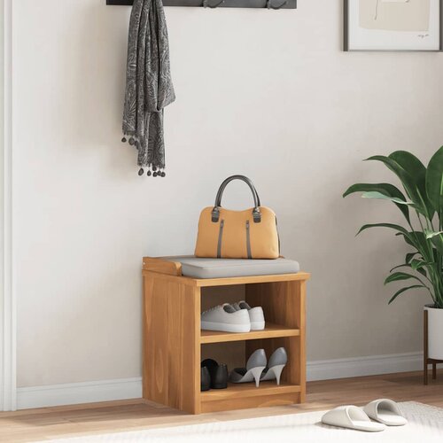  Klupa za hodnik SANDNES 45x40x50 cm Masivno drvo Bor Slike
