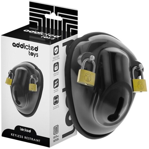 Addicted Toys Locked Kletka Za Penis Addicted Toys Keyless Rest 11,5 Cm Slike