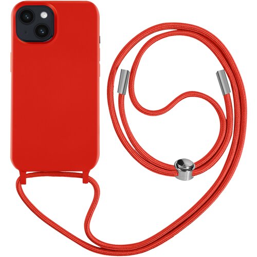 AVIZAR Vrvno ohi&scaron;je za iPhone 14 Mehak dotik, Rdeča, (5000016090) Cene