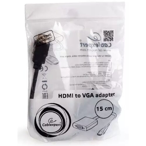Gembird adapter hdmi/m - vga/f + audio HDMI-VGA-03 003 Slike