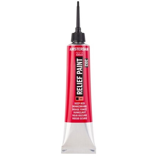  Kontura AMSTERDAM Relief Paint 20 ml | duboko crvena Cijene