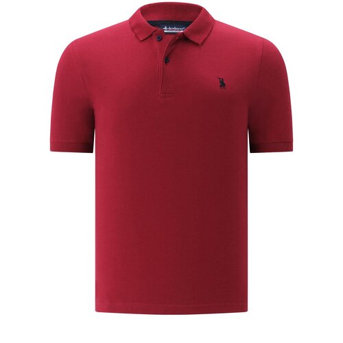 Dewberry T8561 MENS TSHIRT-PLAIN BURGUNDY Slike