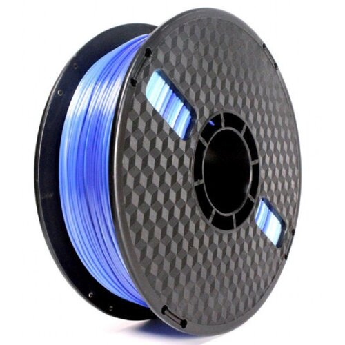 Gembird 3D filament 3DP-PLA-SK-01-ICE PLA svila 1,75mm 1kg ledeno modra/ temno modra, (5000183906) Slike