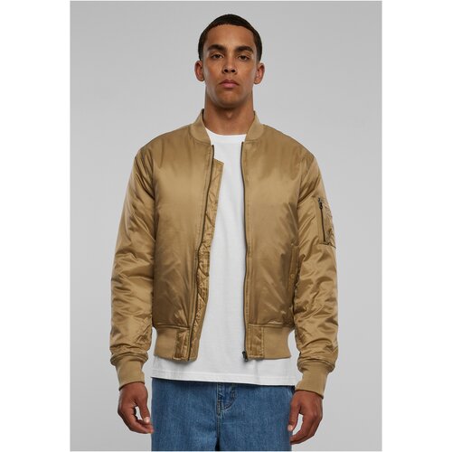 Urban Classics Basic Bomber Jacket Beige Cene