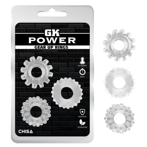  Prsten za penis Gear Up Rings, Providan Slike