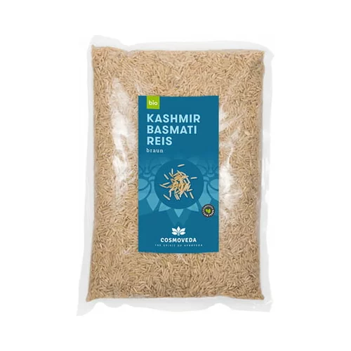 Cosmoveda Kašmir basmati riža smeđa Bio - 1 kg