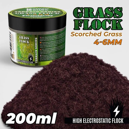 Green Stuff World Static Grass Scorched Brown | Statička trava 4–6mm spaljena smeđa 200ml Cene