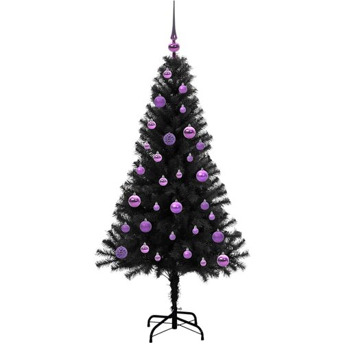  Božićno drvce Crna 150 cm PVC Slike