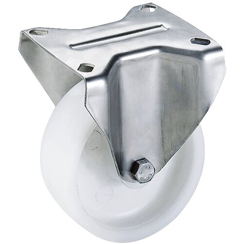Proroll Poliamidno kolo, ohišje iz nerjavnega jekla, Ø x širina kolesa 100 x 32 mm, fiksno kolo Cene