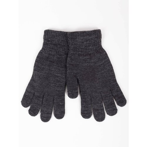 Yoclub Woman's Women'S Basic Gray Gloves RED-MAG2K-0050-006 Cene